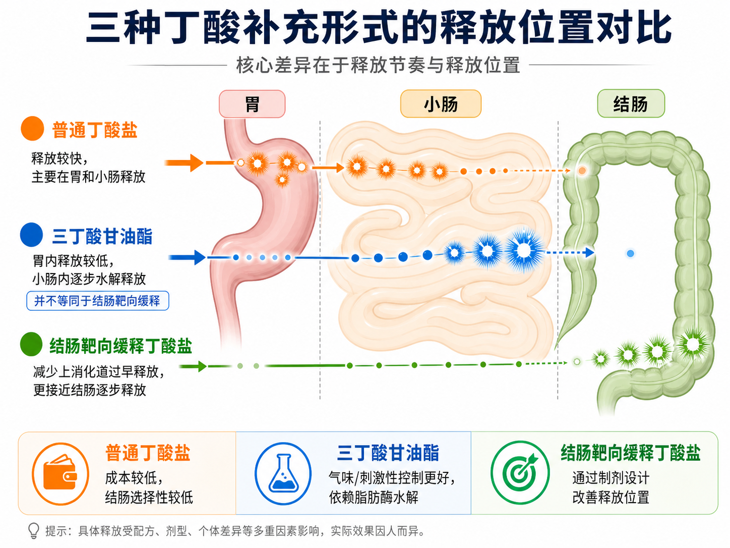 丁酸形式对比