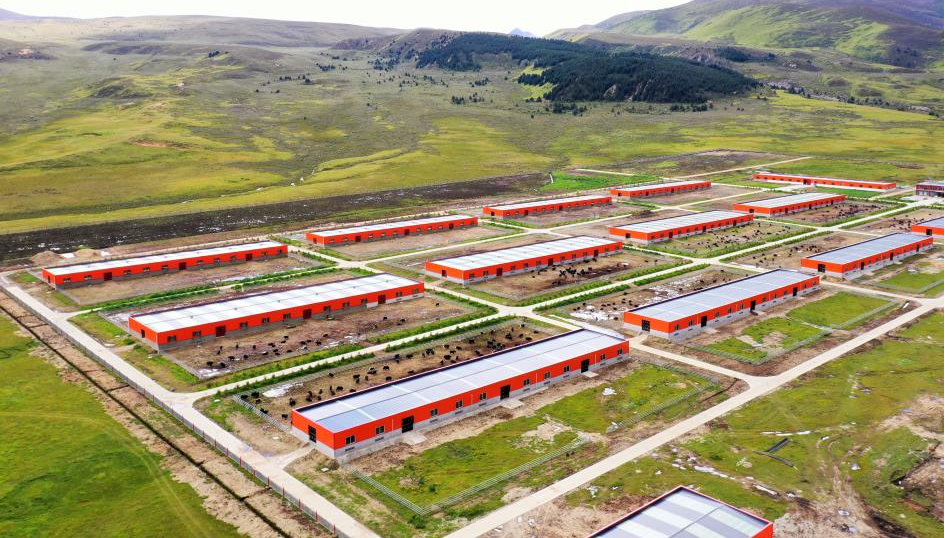 藏原牧业园区图