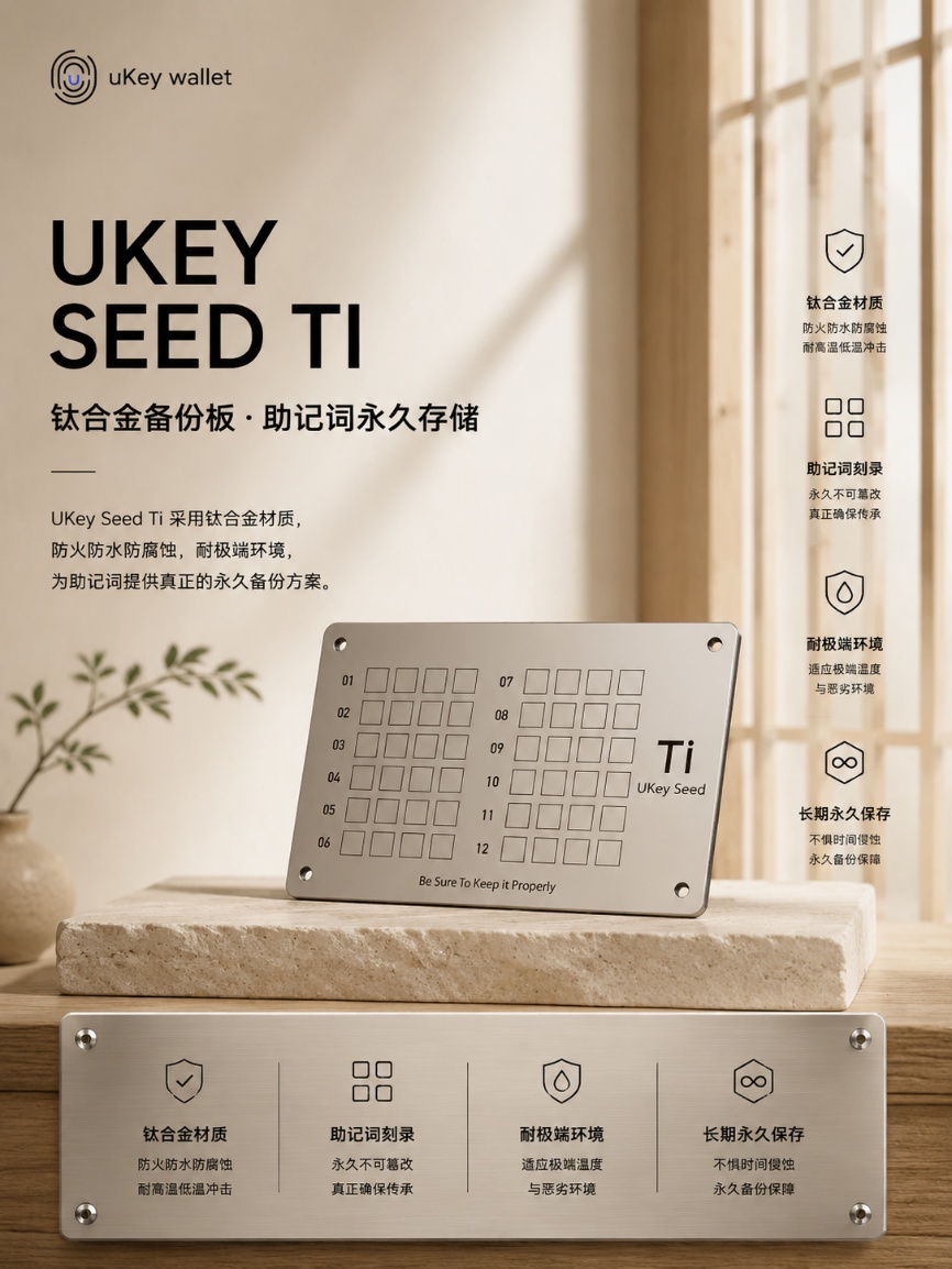 UKey Seed Ti �ѽ������Ǵʱ��ݰ��Ʒ������չʾ������¼�����ڱ�����ͻ������յ�Ʒ�ƹ�������