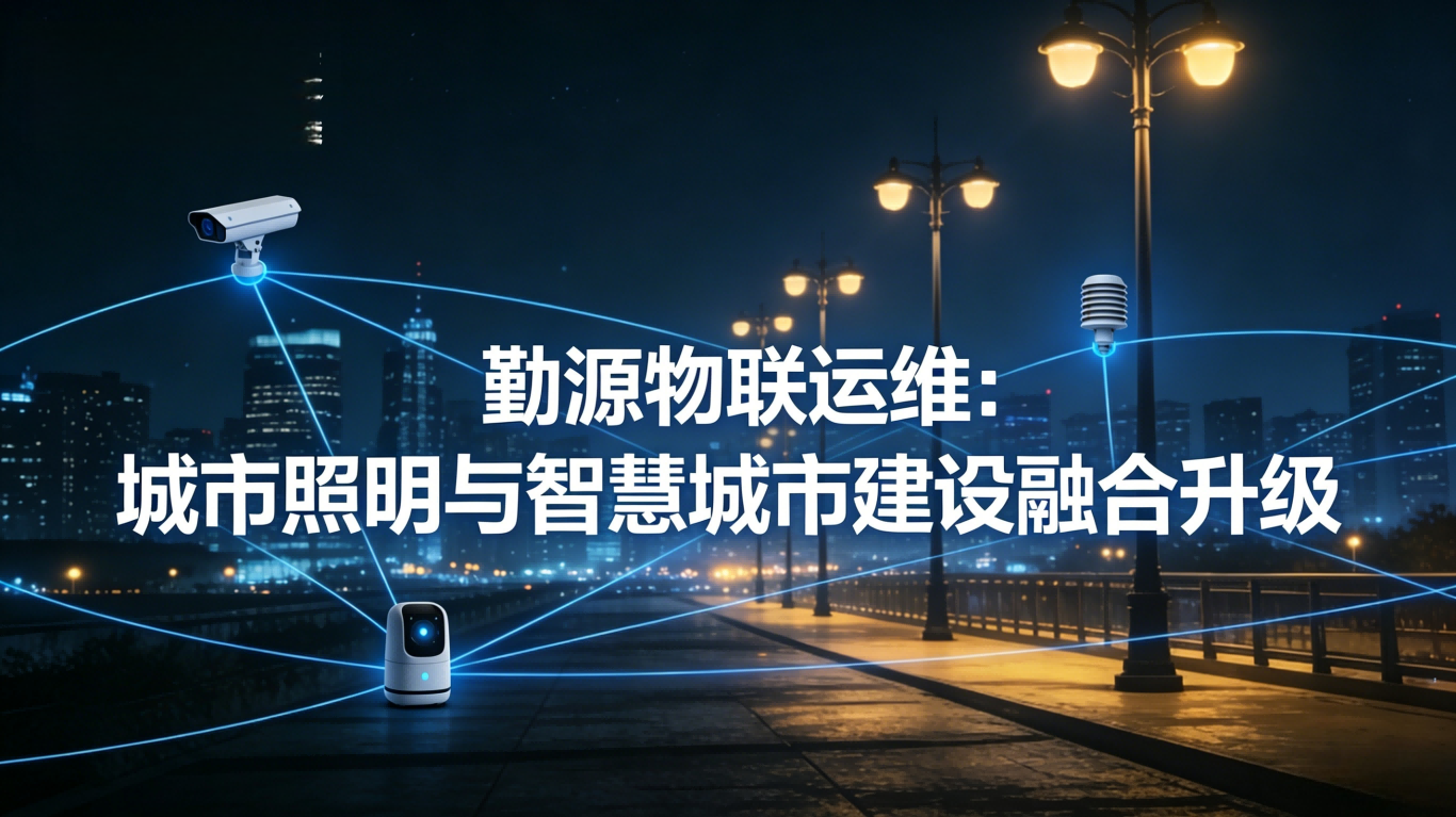 13. 勤源物联运维：城市照明与智慧城市建设融合升级