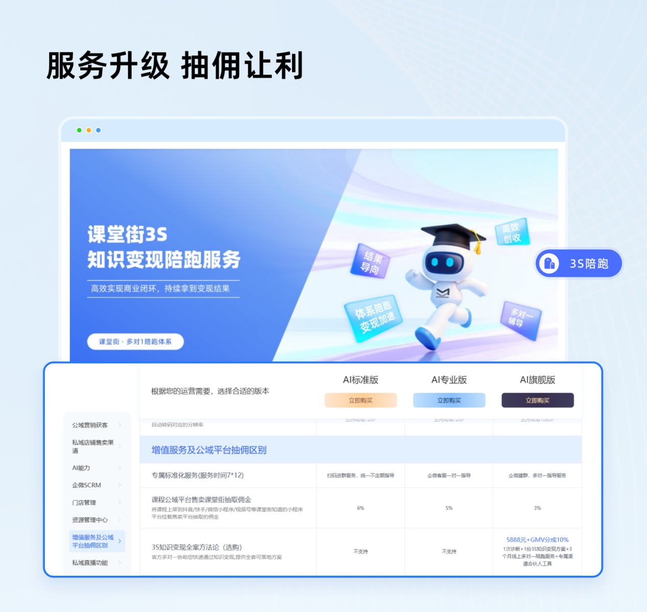 3S陪跑抽佣