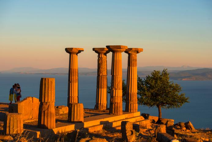 Canakkale Assos Behramkale Ancient City