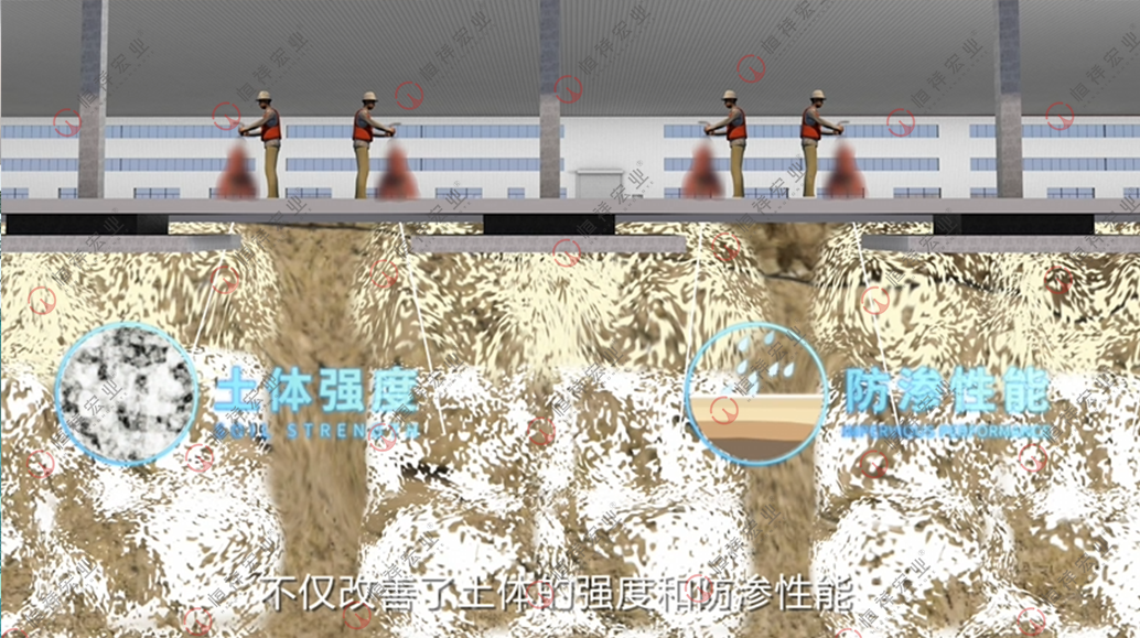 改善土体强度和防渗性能