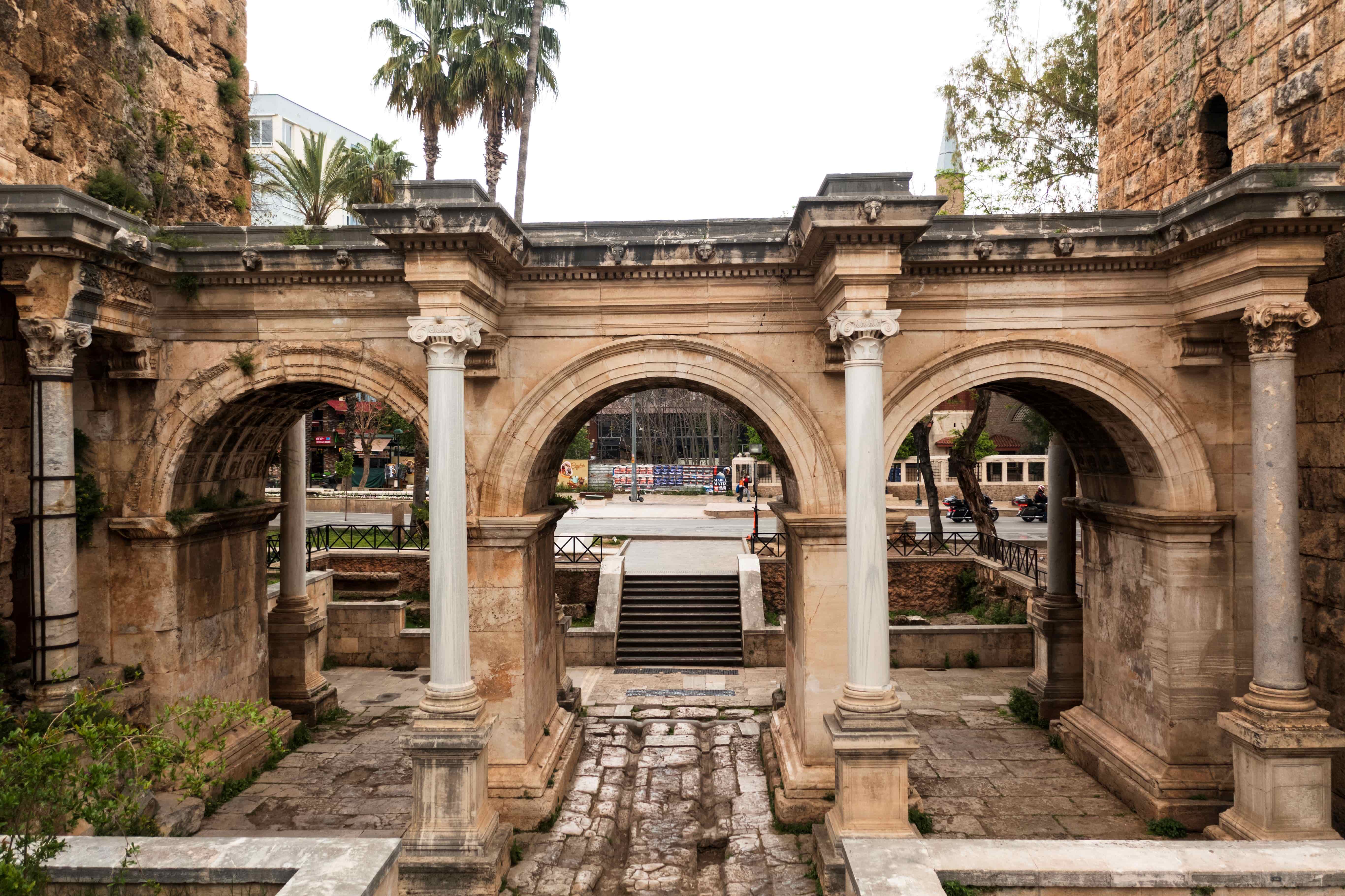 Antalya Kaleiçi Hadrian Gate Antalya Kaleiçi Hadrian Gate