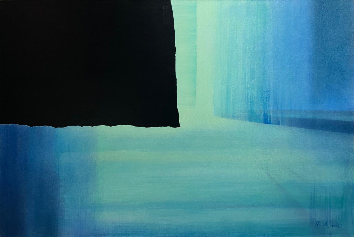 《撕裂 2026-1》  60cm x 90cm 布面