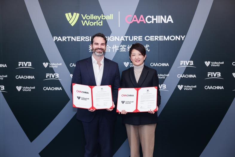 VolleyballWorld与CAA中国宣布建立独家合作伙伴关系加速布局中国市场(图2)